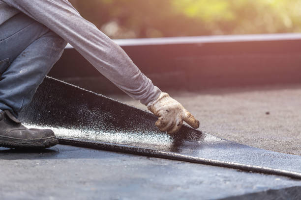 Professional Basement Waterproofing technician working in Blakeslee, OH